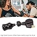 Tattoo Motor Machine Pen,RCA Rotary Tattoo Machine Pen 5mm Stroke Adjustable 5‑10V Liner Shader Tattoo Cartridge Machine Black