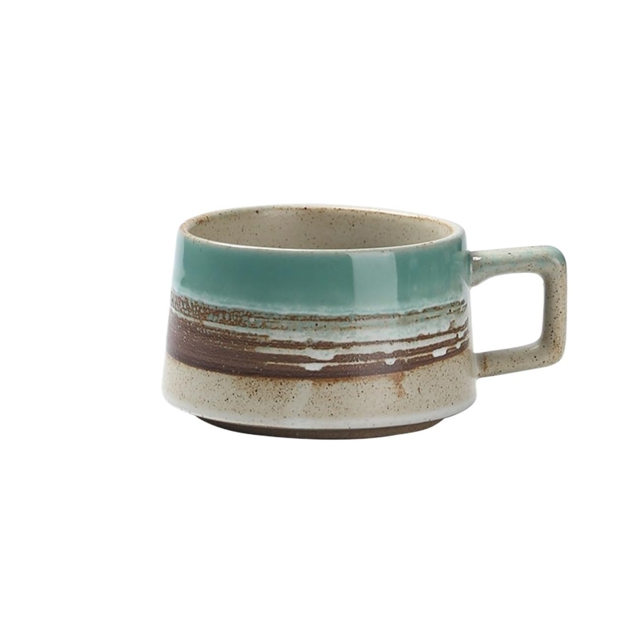 LIBANGRONG-888 Mugs Household Irregular Pattern Coffee Cup Milk Breakfast Restaurant Ceramic Commercial Mug Milk Tea Cup