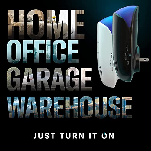 New 2022 Effective Ultrasonic Pest Repeller - Best Wall Plug-In Electromagnetic + Ionic - Anti Mice, Fly Mosquito Mouse Rats Roach Repellent Indoor - Cockroach Control Safe Quiet Device - 3000 Sq.ft #TOP4