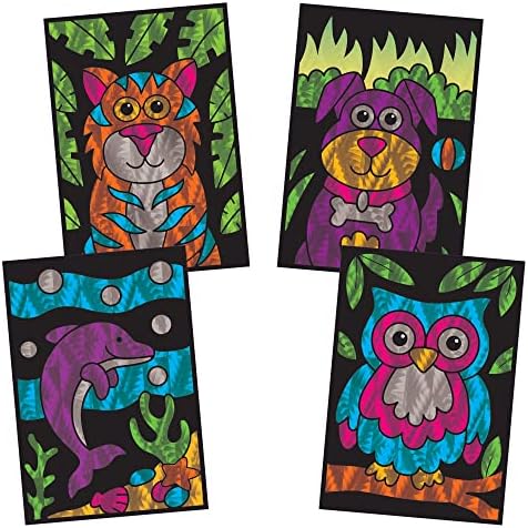 Galt Toys, Fab Foil Art, Craft Kit for Kids, Ages 6 Years Plus