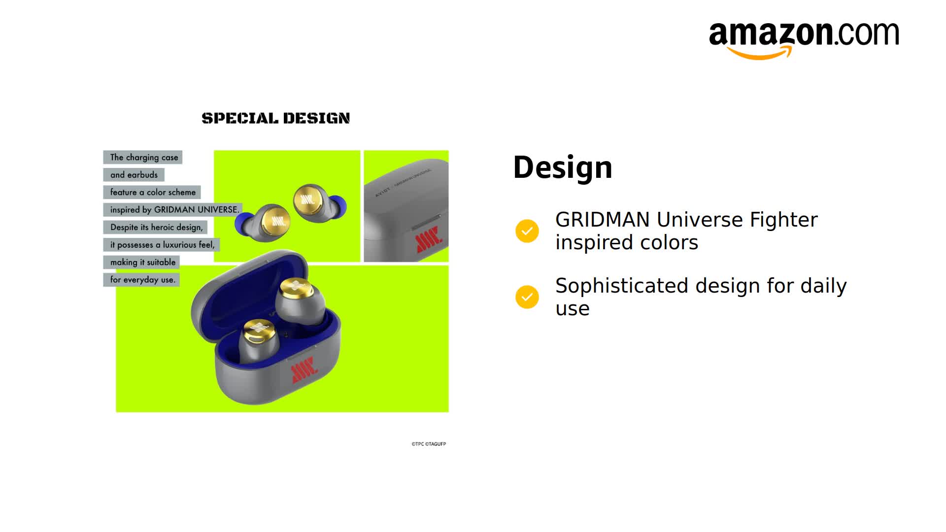 AVIO グリッドマンユニバース ワイヤレスイヤホン TE-D01 v-GMU AVIOT TE-D01v-GMU｜『グリッドマン ユニバース』コラボ完全ワイヤレス