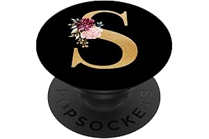 Customizable Monogram Letter S PopSocket