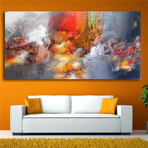 Broderie Diamant 5D pour Rompre l'Ennui : Kit Complet Grand Format pour Déco Murale Facile