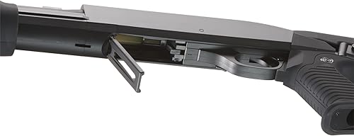 Miniatura 7 de Triple Burst Shot Airsoft Escopeta de polímero metálico 400 FPS Multi-Shot Triple Burst Airsoft CQB escopeta con stock retráctil