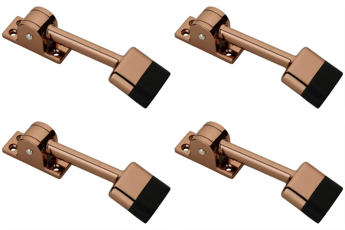 FAST Shiny Brown 5 Inch Fully Heavy Body Powerful Working Door Stopper-DSZ01 SB (4) (B0856R3MJQ) Amazon Price History, Amazon Price Tracker