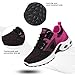 Padgene Womens Sneakers Air Cushion Running Shoes Lightweight Tennis Walking Shoes Mesh Breathable Gym Work Fashion Sneakers Athletic Comfortable Casual