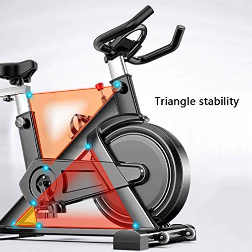 Image of Exercise Bike Intelligent Bike Smart Ultra-Quiet Running Sports Pedal Bicycle /Aerobic Training (Black)