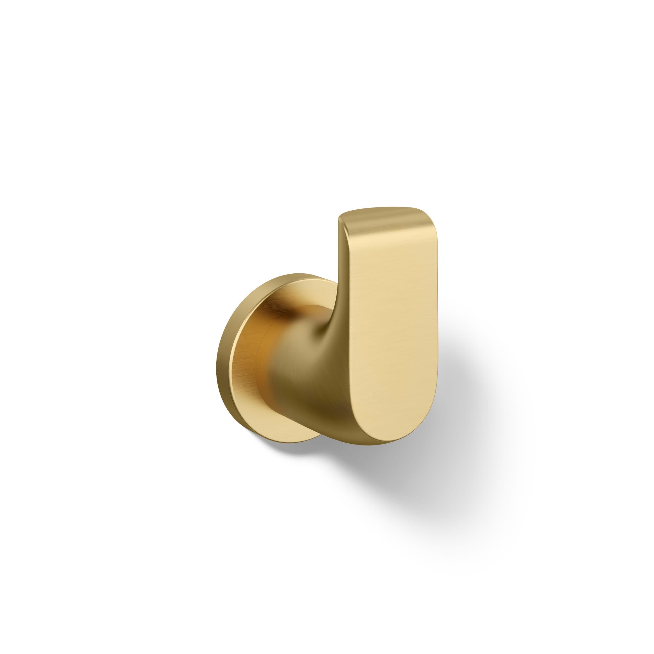 Kohler 97499-2MB Avid® Robe Hook, Vibrant Brushed Moderne Brass