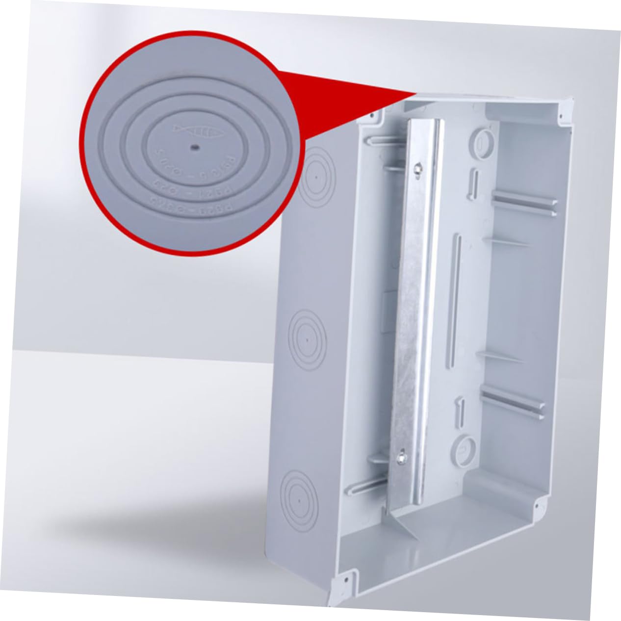 Hemobllo Caja de Aire Prueba de Lluvia Caja de Interruptores para Exteriores de Material Plástico para Uso Doméstico y Exterior