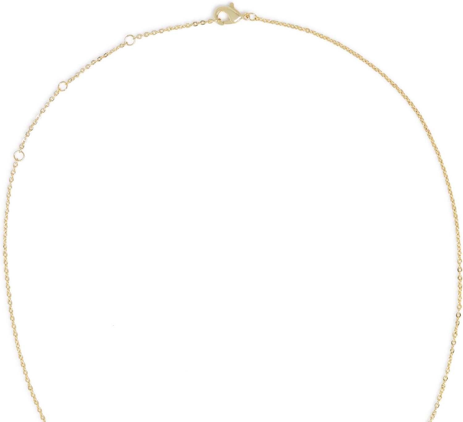 Gold Necklace for Women - Chic & Trendy Initial Necklace Featuring Personalized Gold Letter Pendant, Dainty Gold Jewelry - Perfect Monogram Necklaces for Women, Perfect Fashionable Gift for Her