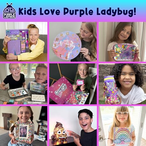 Build Your Own Unicorn Night Light Set - Glowing Craft Toys & Fun DIY Birthday Gifts - Make Your Own Kit for Girls - Unicorn Lamp Craft Kits for 10 Year Old Girls - 7 8 9 10 11 Year Old Girl Gifts - Image 8