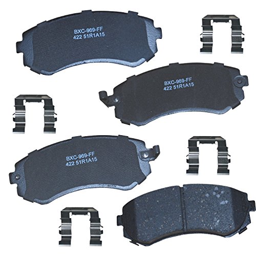 Image of Bendix Premium SBC422 Ceramic Front Brake Pads for Nissan 240SX 1996-1989