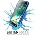 i-Blason Waterproof Case Designed for iPhone 7 Plus/iPhone 8 Plus, Full-body Rugged Case with Built-in Screen Protector (Blue)