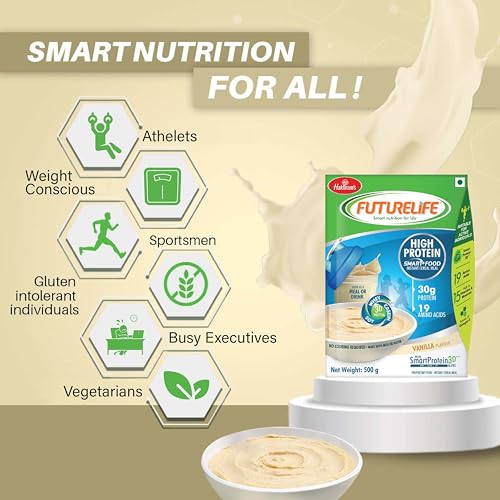 Image of Futurelife High Protein Smart Food : BUY 2 GET 1 PROTEIN SHAKER FREE (Vanilla)