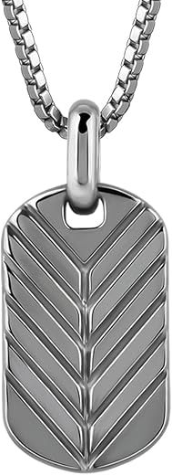GIVA 925 Silver Black Rhodium Midnight Charmer Pendant With Box Chain For Him| Necklace to Gift Women & Girls | With Certi...