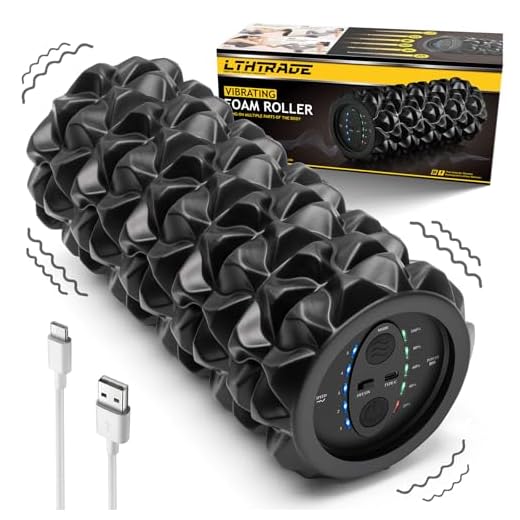 LTHTRADE Vibrating Foam Roller for Muscle Recovery