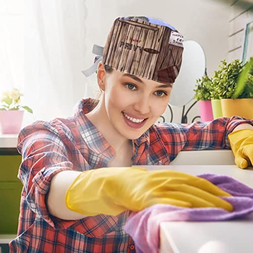 Casquettes de travail ajustables JDEZ en lot de 2 avec bandeau anti-sueur
