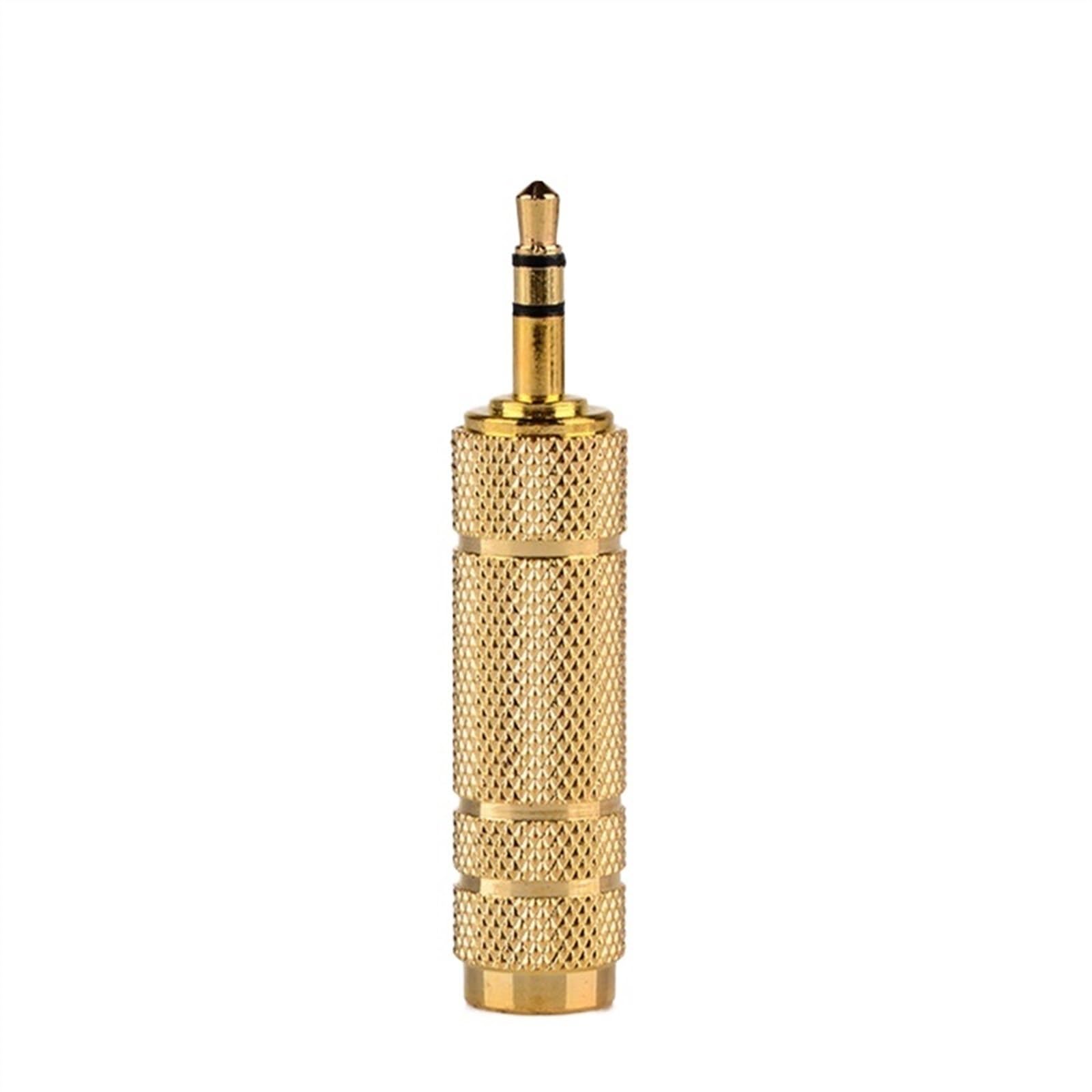 Adaptateur Audio Jack 3.5mm à 6.5mm, convertisseur 3 pôles, Adaptateur 6.35 à 3.5, connecteur mâle Femelle(10pcs)