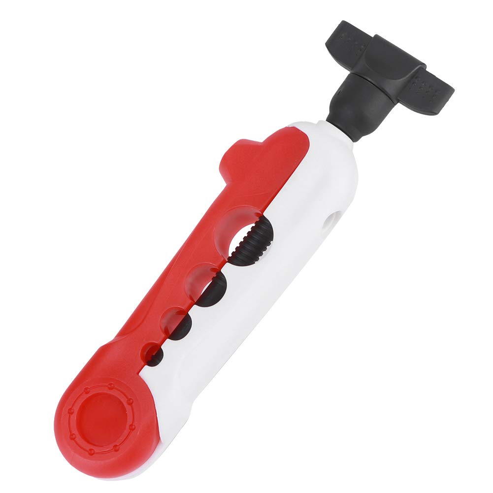 Fishing Line Spooler Reel Winder,Mini Fishing Line Winding Spool for Varying Spool Sizes (white red) Fishing Reels And Fishing Maintenance Tools