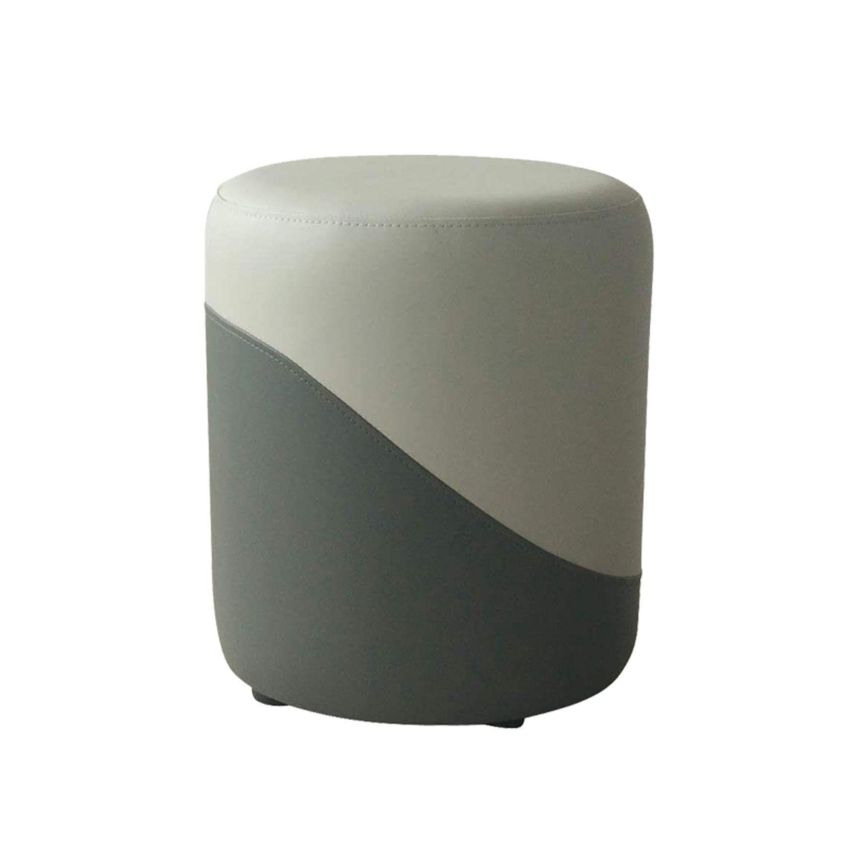 Pouf repose-pieds en cuir PU pour le salon ou la chambre