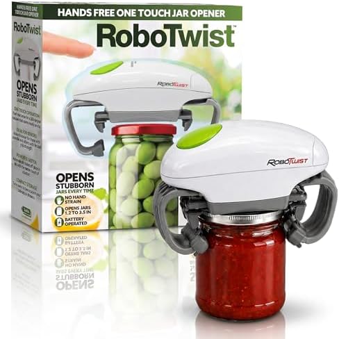 Robotwist Automatic Jar Opener, Deluxe Model...