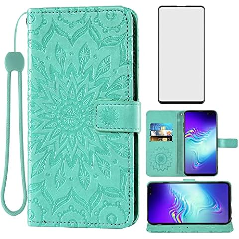 Asuwish Samsung Galaxy S10 5G Wallet Case Cover