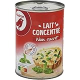 AUCHAN Lait concentré non sucré 410 g