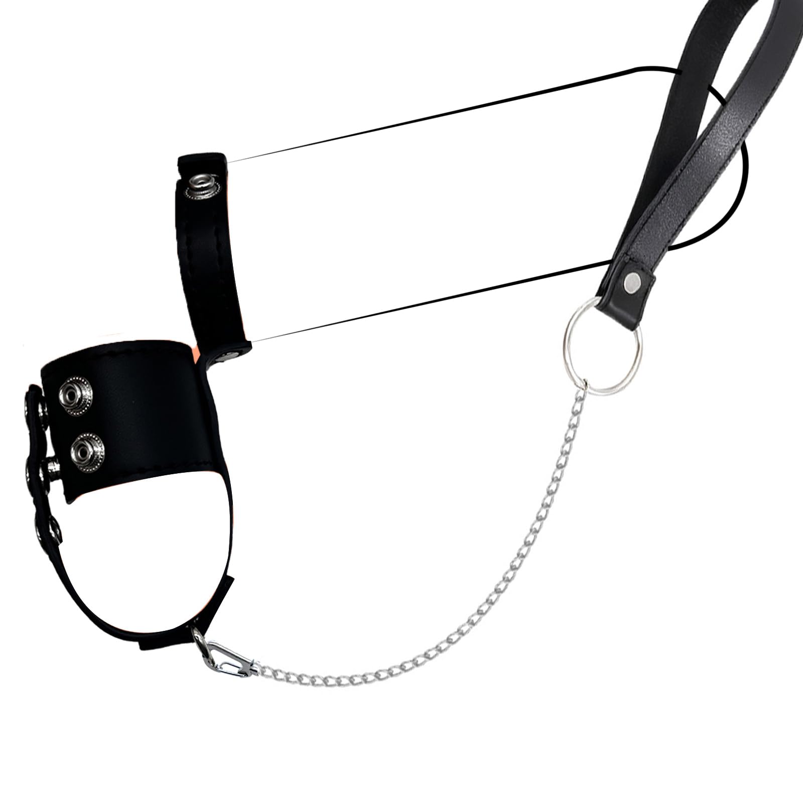 CBT Torture Des Testicules Manchon PéNien En Cuir Avec Laisse Jouet BDSM ExtrêMe Esclave Ceinture De Chasteté Pour Hommes Ceinture De Chasteté Manchon PéNien Collier En Cuir Dur Jouets Homme