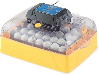 Ovation 28 EX Incubator for Hatching Eggs with Automatic Humidity Control - Fully Automatic Chicken Egg Incubator with Digital Display - Holds Quail Duck and Turkey