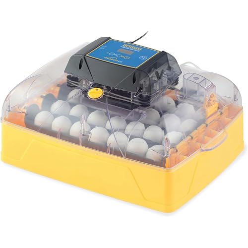 Brinsea Ovation 28 EX Incubator for Hatching Eggs with Automatic Humidity Control - Fully Automatic Chicken Egg Incubator with Digital Display - Holds Quail Duck and Turkey