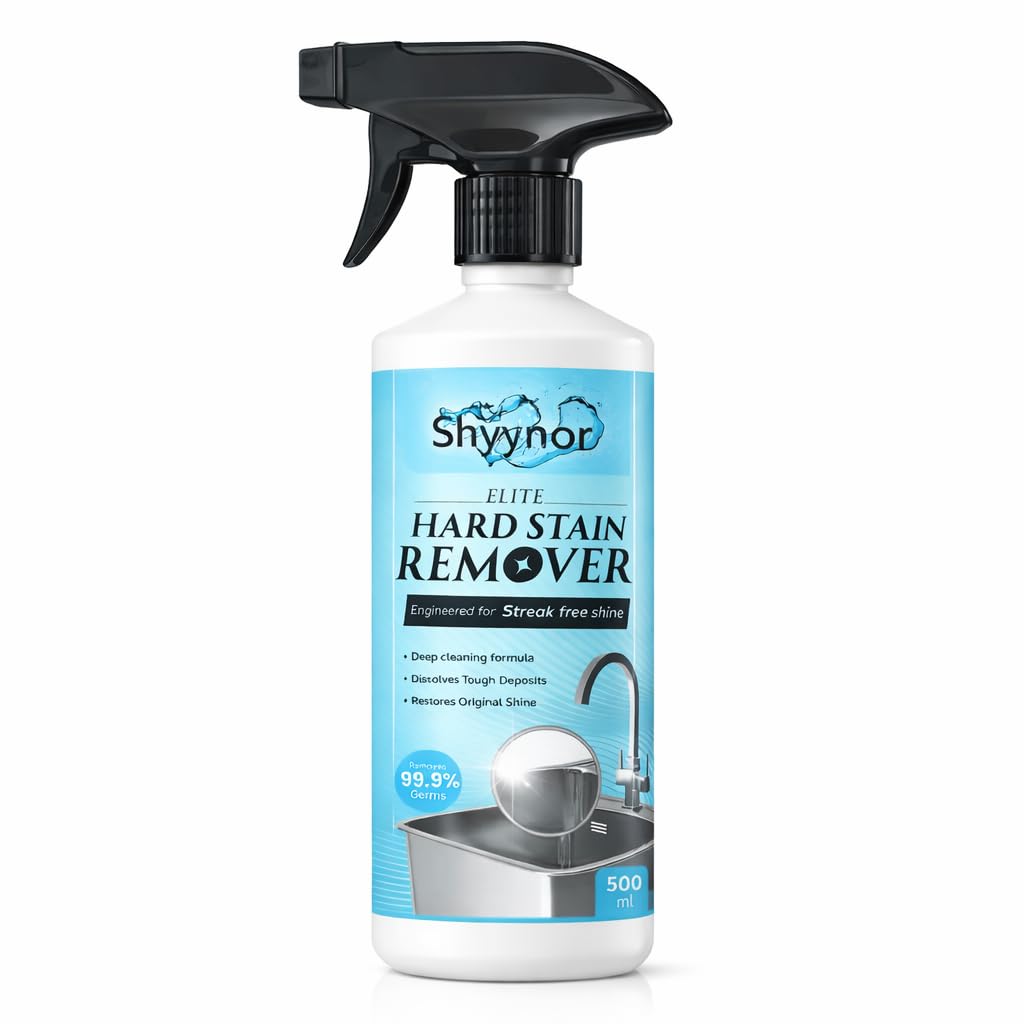 Elite Hard Stain Remover 500ml | Heavy duty Hard Water Stain & Rust Remover | Powerful Limescale Remover | Deep Cleaning Solution for Tiles, Marble, Steel, Bathroom & Kitchen-image-2