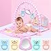 Produktbild Nuoyi Babyspielmatte und Klavier Activity Music Pad - Fußklavier Babyspielzeug stimulieren die Entwicklung des Babys Mobile Power Early Learning Fitness,Pink