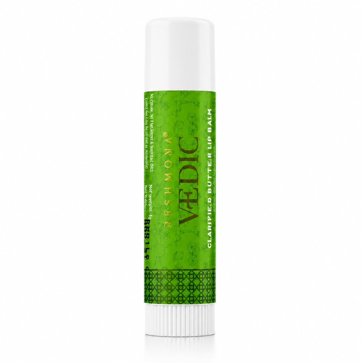 RESHMONA VEDIC Clarified butter Lip balm. No color. Vanilla fragrance. Safe for toddlers and children-image-20