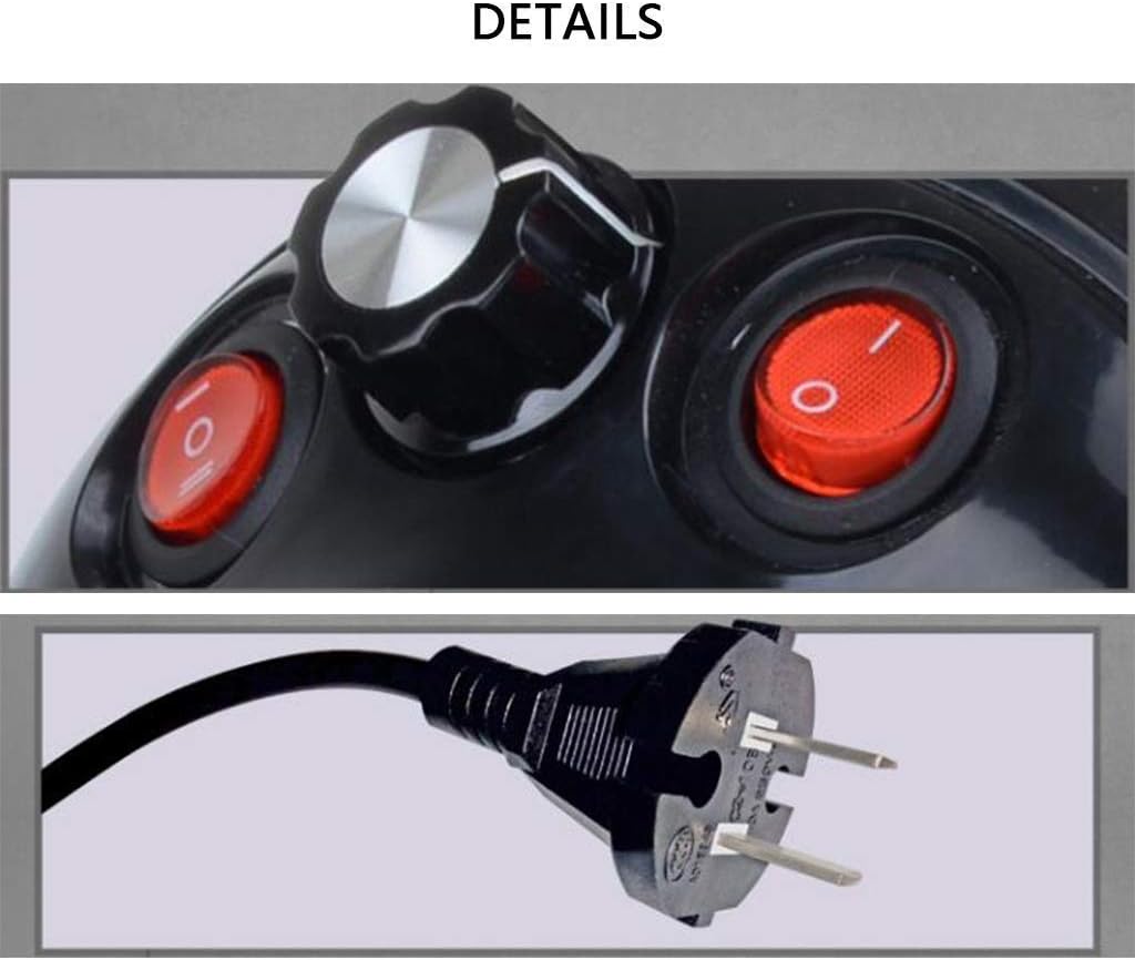 2200W Dog Cat Low Noise Hairdryer Grooming Stepless Speed Adjustable Temperature Blaster Blower with 3 Nozzles (Color :)