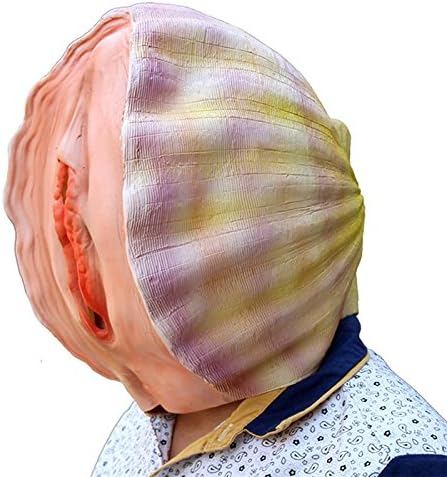 Halloween Mask Shell Abalone Head Prop Latex Halloween Eve Set Party Mask