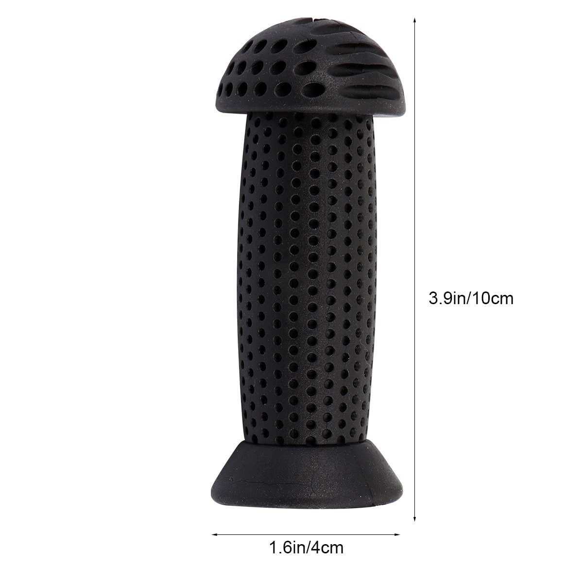 Toddmomy Poignée De Vélo Barre De Chute Verrouillage De Vélo Pédales Vélos Poignées De Guidon Housse De Guidon Couvre-guidons Poignées De Vélo De Montagne Caoutchouc Black