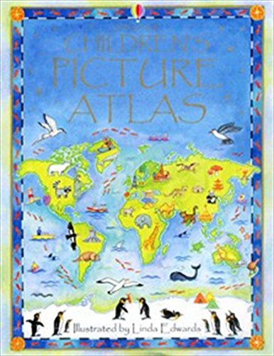 Children's Picture Atlas Brocklehurst, Ruth and Edwards, Linda