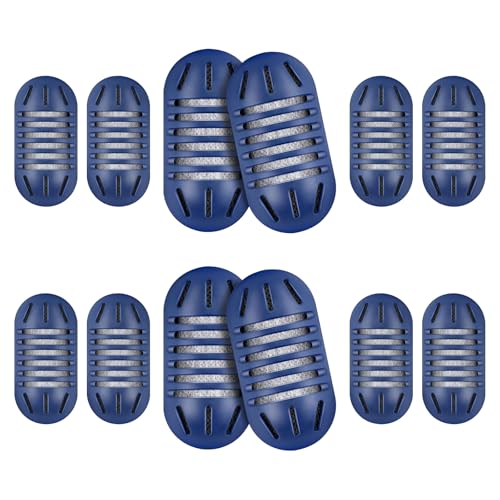 12- Pack Demineralization Cartridge for Humidifier | Compatible with HoMedics Ultrasonic Humidifier and Most Humidifiers Prevent Hard Water Build-Up Reduces White Dust Purifies Water Part UHE-HDC4