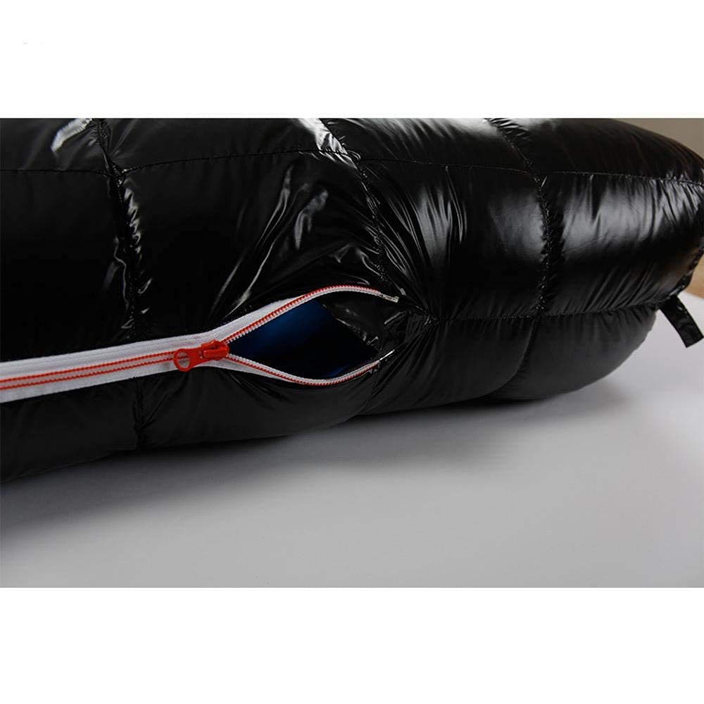 Śpiwór 95% puch gęsi Śpiwór 15D Nylon Wodoodporny Fp800 Ciepły komfort Outdoor Camping (G3)
