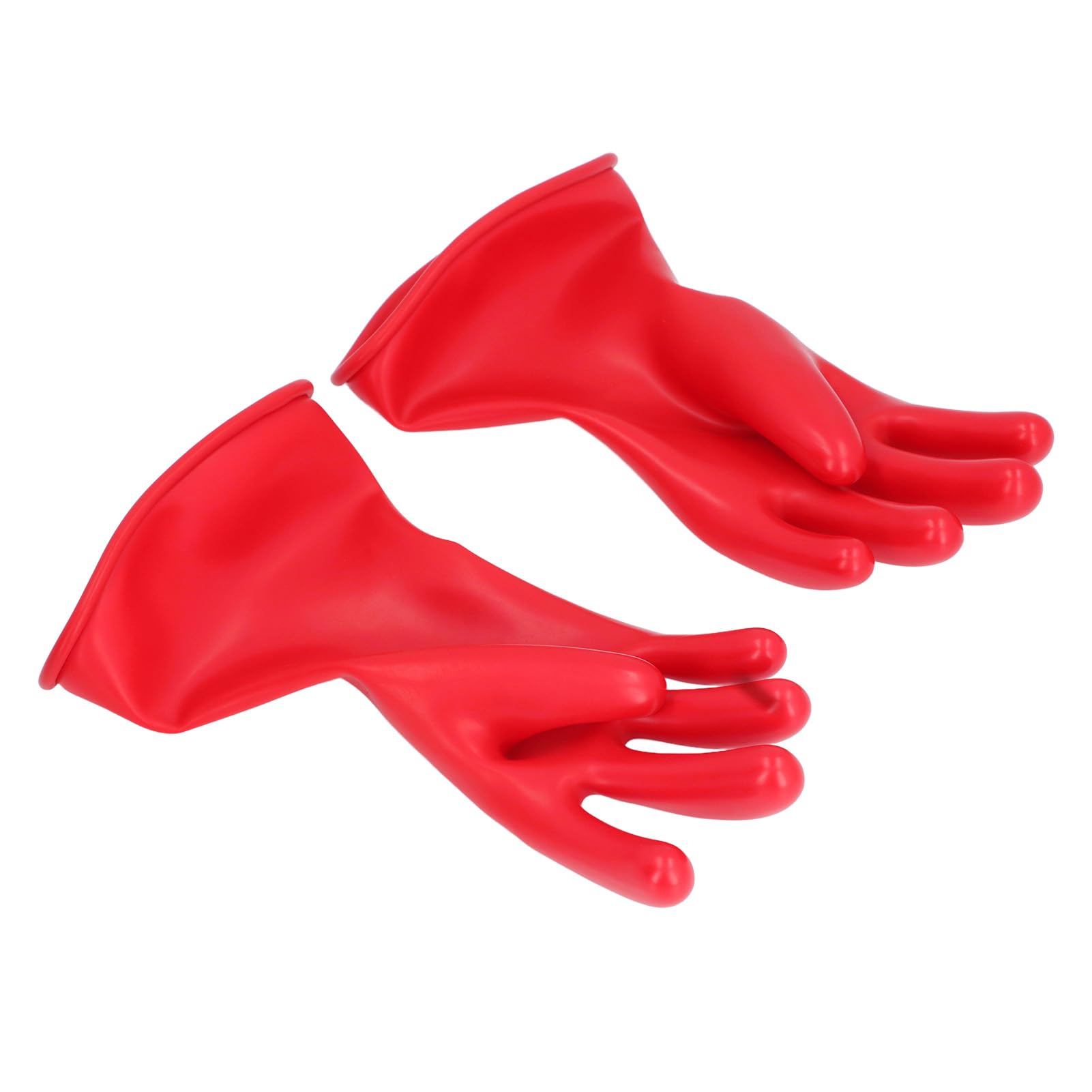 Gants isolants pour électricien 2,5 kV, gants de sécurité pour travaux à haute tension, gants de ligne en latex de qualité supérieure avec résistance à la perforation de 1,8 mm, (Taille 8)