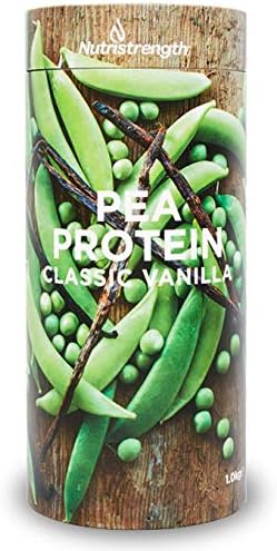 Vegan Protein Powders | Pea Protein Isolate with Naturally Enhanced Flavour | Soy & Lactose (Dairy) Free | 100% Plant Based Lean & Low Fat Nutritional Powder, 2lb (Classic Vanilla)