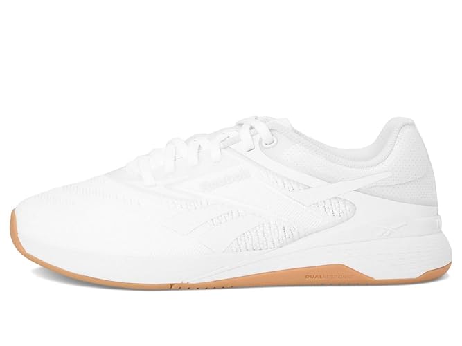 Reebok Women's Nano X5 Sneaker - 6 - White/Barely Grey/Reebok Gum