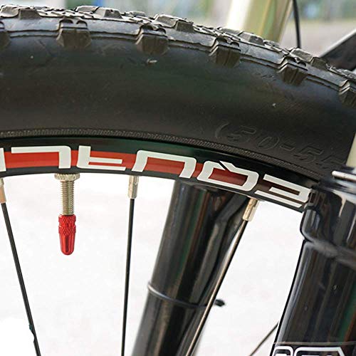 Aluminum Alloy Bike Brake Cable Caps Crimp Ends Wire End Tips Crimps For Road Bike Mountain Bicycle(10 Brake Cable Caps+ 2 Schraeder Valve Caps) (Green) #TOP7