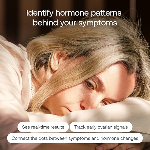 Image of Mira Menopause and Perimenopause Test Kit for Women, Track Follicle Stimulating Hormone (FSH) Levels, Digital Fertility Tracker + 10 FSH Test Strips, Monitor Fertility Status at-Home with Mira App