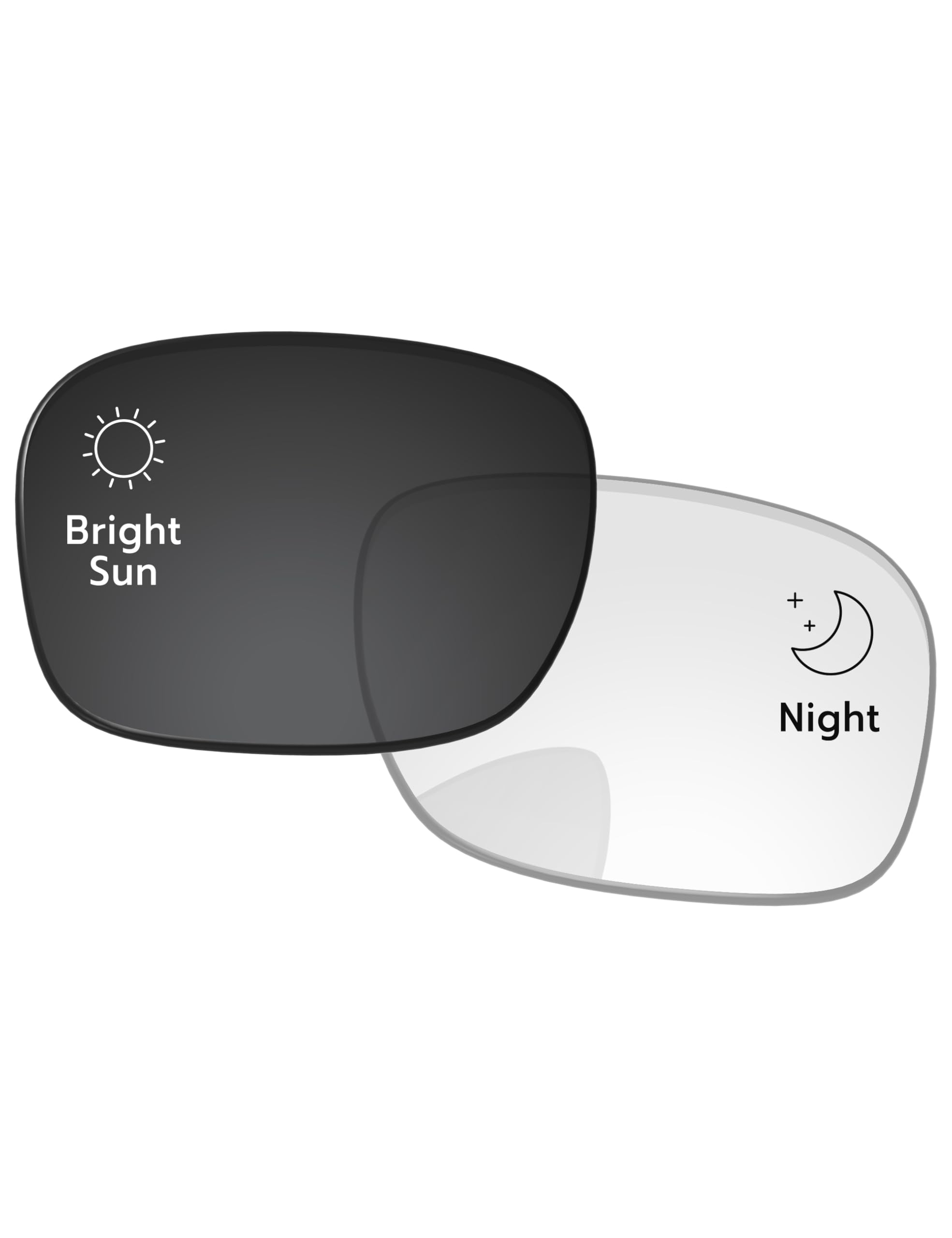 Verres de rechange compatibles avec lunettes de soleil Ray-Ban Meta RW4006 50 mm