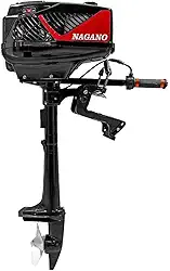 Motor de Popa 3.6hp 2t 55cc - Partida Manual - Nmp36hpm