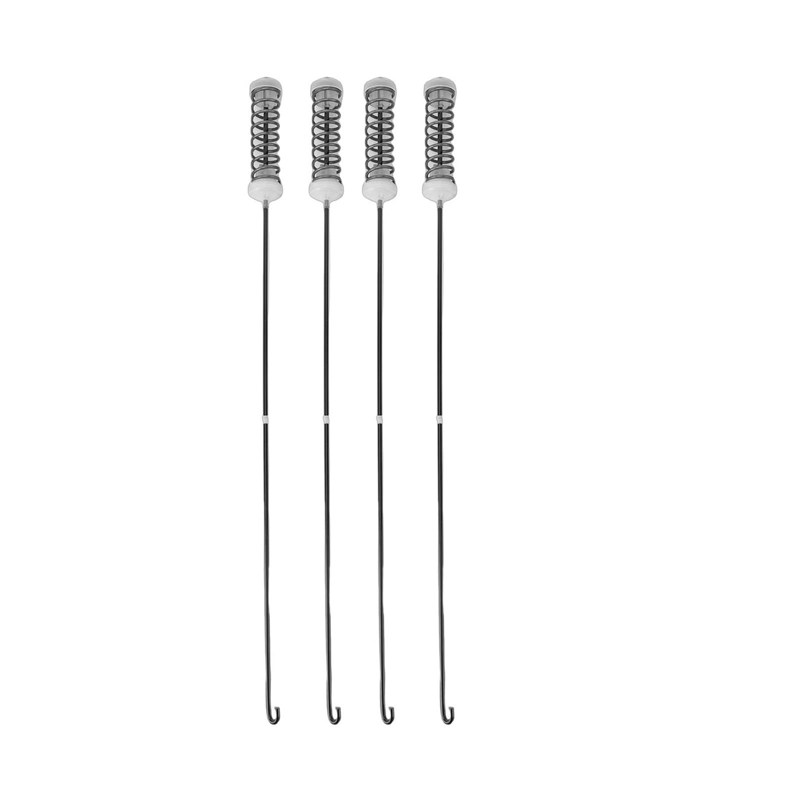 4 Stück Unterlegscheiben-Aufhängungsstangen Ersatz, kompatibel for W10780044 W11025360 W11131256 W11226774 Waschmaschine Stoßdämpfer Suspensio Rod
