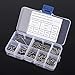 M3 Stainless Steel Set Screw Kit, 212Pcs Inner Hex Concave End Tighten Screws Headless. Sturdy, Easy to Operate with M3 Installing Tools, Convenient to Carry in Storage Box