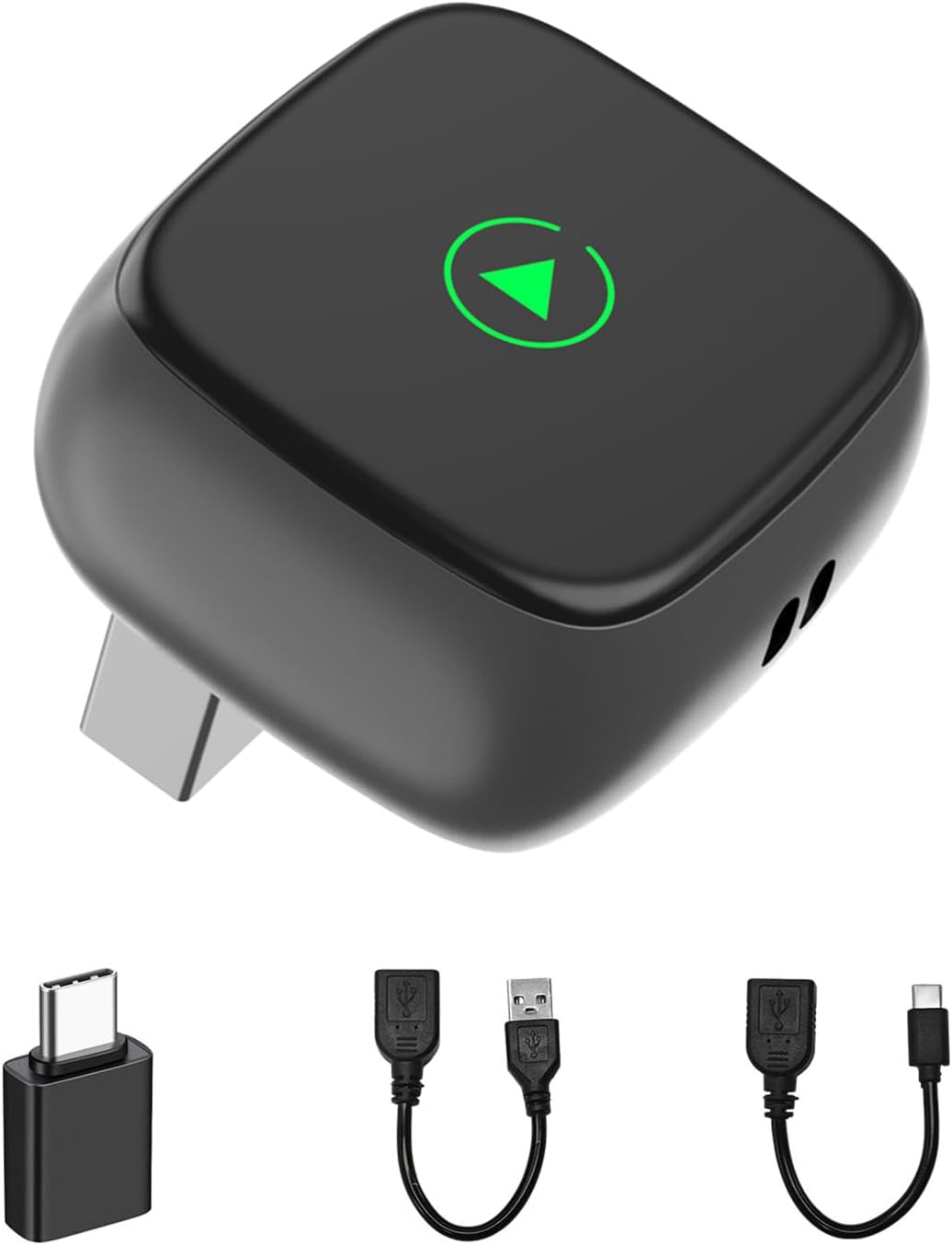 Wireless CarPlay Adapter & Android Auto Wireless Adapter, 2-in-1