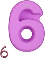 Vista 13 de Ducodocu Molde de silicona para tartas de gran número para hornear, molde de silicona 3D, molde para hornear, moldes novedosos para cumpleaños